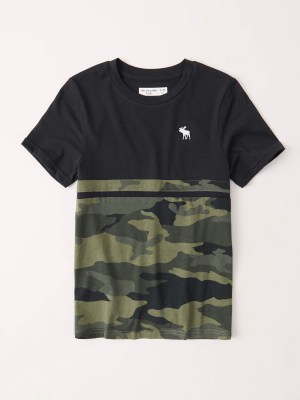 Colorblock Icon Tee