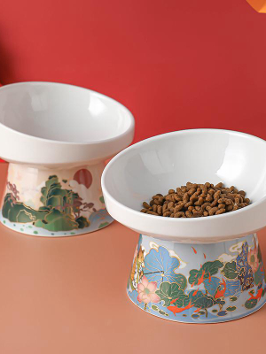 Oriental Cat Bowls