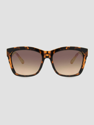 Women's Surf Plastic Sunglasses - A New Day™ Off White