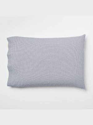 Organic Mini Check Pillowcases (set Of 2)