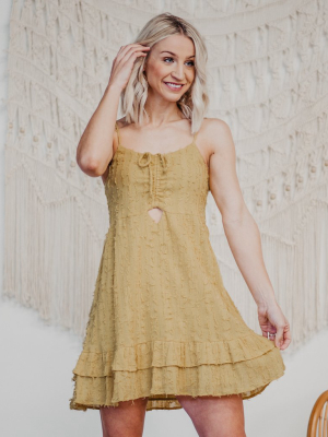 Khloe Ruffle Hem Dress