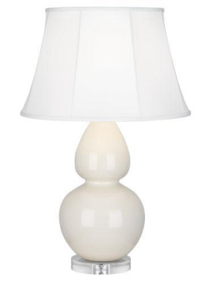 Double Gourd 30"h X 9.5"w Table Lamp In Various Finishes And Shades