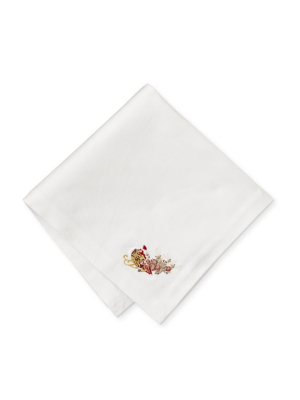 Twas The Night Before Christmas Embroidered Napkins, Set Of 4