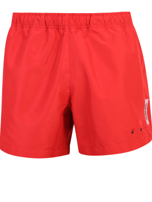 Off-white Logo Printed Swimming Shorts