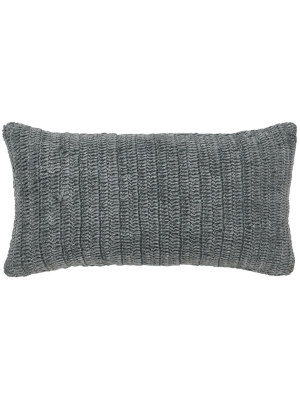 Rina Stone Gray Pillow