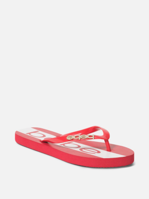 Tierla Bebe Logo Flip Flops