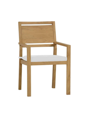 Summer Classics Avondale Teak Arm Chair