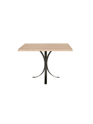 Quincy Square Dinette Table In Cashew Design By Redford House