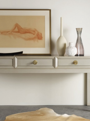 Mod Three Drawer Console