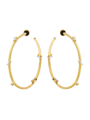 Baguette Sprinkle Hoops Y-d