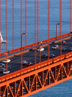 Golden Gate From Marin 1996