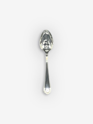 Spatours Dessert Spoon In Silver Plate By Christofle