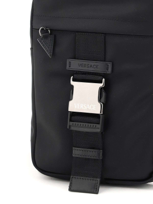 Versace Logo Buckle Belt Bag