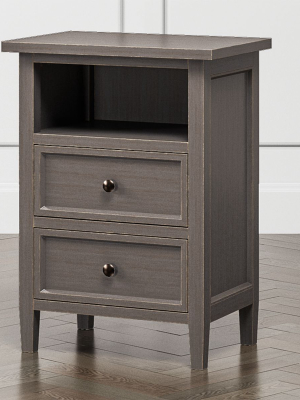 Harbor Grigio 2-drawer Nightstand