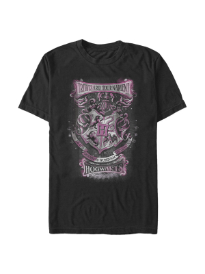 Men's Harry Potter Triwizard Contestant Hogwarts T-shirt