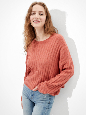 Ae Dreamspun Cropped Sweater