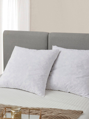 Euro 2pk Feather Bed Pillow - Serta