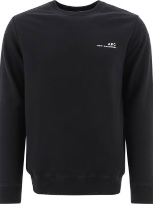 A.p.c. Item Logo Sweatshirt