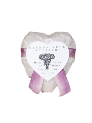 Gianna Rose Heart Soap - Pearl