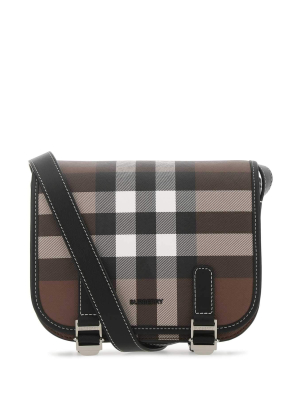 Burberry Check Messenger Bag