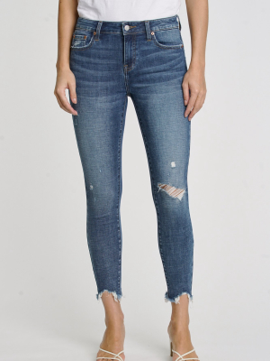 Audrey Mid Rise Skinny Crop - Limitless