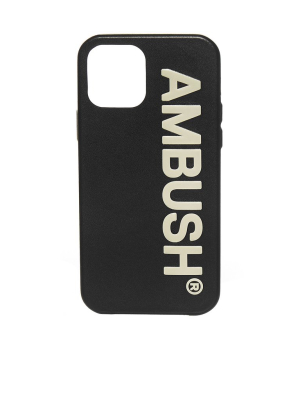 Ambush Logo Printed Iphone 12pro Cover Case