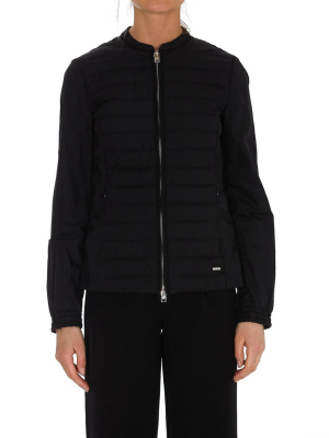 Woolrich Zip-up Round Neck Padded Jacket