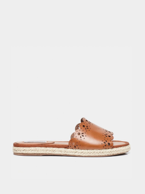 Bobbin Slide Cognac Calf