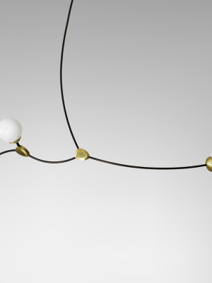 Ivy Horizontal 3-light Pendant Light