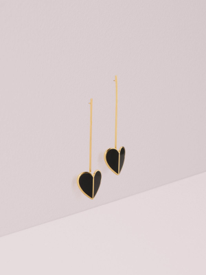 Heritage Spade Linear Earrings