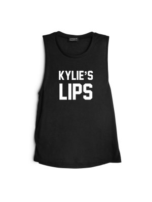 Kylie's Lips  [muscle Tank]