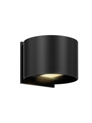 Led Round Outdoor Wall Sconce