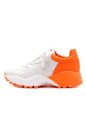 Dip Orange Women's Flat