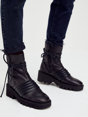 Tori Padded Moto Boots