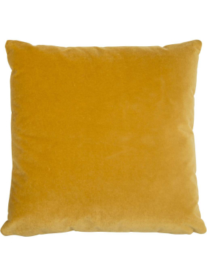 Vance Throw Pillow, Gold