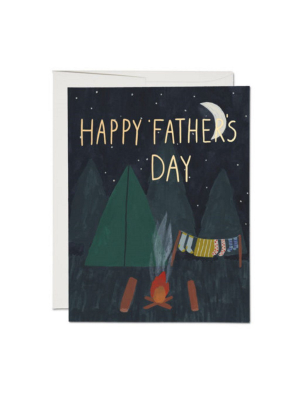 Camping Dad Father's Day Card