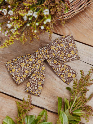 The Yara Hair Clip | Golden Blooming Vine