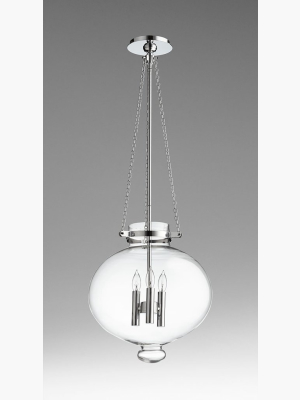 Cydney 3 Light Pendant In Chrome