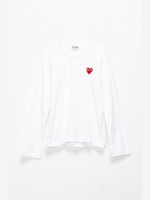 Women's Mini Heart Long Sleeve T-shirt
