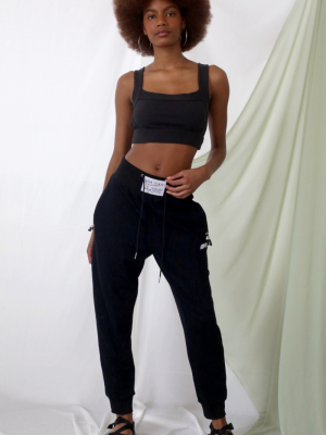 Adam Selman Sport High-waisted Sweatpant