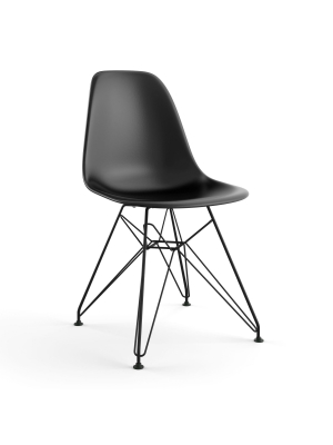 Chantal Modern Classic Dining Chair Black - Aeon