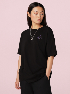 Mountain Club Patch Oversized Tee