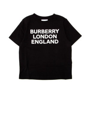 Burberry Kids Logo Print T-shirt