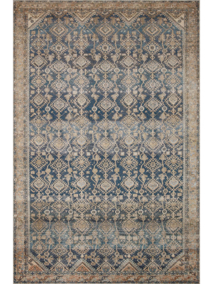 Lenna Indigo Natural Rug