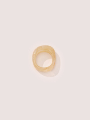 Ivory Gummy Bear Grl Ring