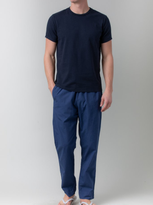 Men's Poplin Haven Pant Indigo