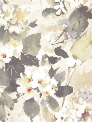 Chambon Floral Wallpaper In Neutrals From The Lugano Collection By Seabrook Wallcoverings