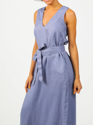 Lanhtropy Organic Linen Toscana Dress