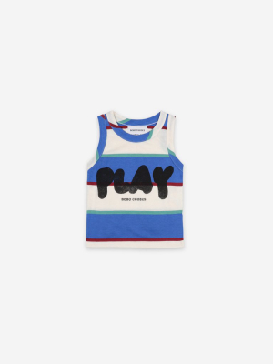 Bobo Choses Play Stripes Tank Top