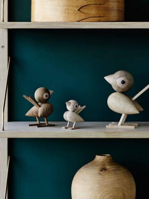 Lucie Kaas Wood Sparrow Family